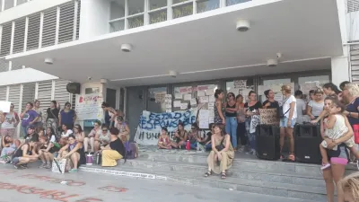 protesta Justicia por Fátima (Foto: ANALISIS)