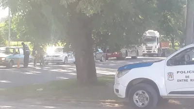 control policial de la cuarentena en Paraná (Foto: ANALISIS)