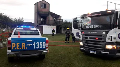 Investigan el incendio de la casa del titular de una Junta de Gobierno