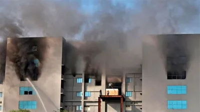 incendio fábrica vacunas India