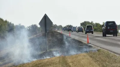 incendio banquina ruta 174