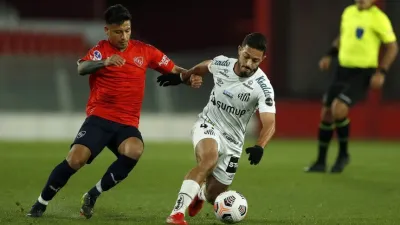 Independiente empató con Santos, pero no le alcanzó para seguir en la Copa Sudamericana