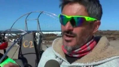 Buscan al instructor de parapente