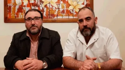 Martín Jáuregui y Carlos Arizabalo (h) (Foto: El Entre Ríos)