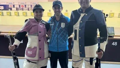 “Fue muy bueno el desempeño del equipo nacional”, evaluó el talense Juan Angeloni