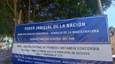 En marzo concluirán las obras del Juzgado Federal de Concordia