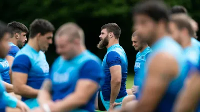 Con presencia entrerriana, Ledesma probó una formación de &quot;Los Pumas&quot; pensando en Gales