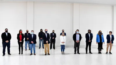 Bordet y Stratta junto a la Liga de intendentes justicialistas