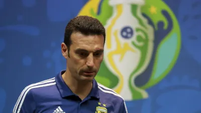 Copa América: Scaloni no confirmó el equipo, pero sí a Agüero entre los titulares