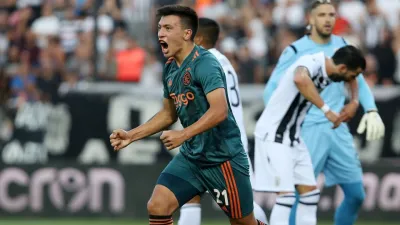 Fútbol: el gualeyo Lisandro Martínez fue titular en el empate del Ajax