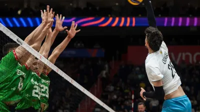 Vóley: Luciano Vicentín no ingresó y Argentina perdió el invicto en la Liga de Naciones