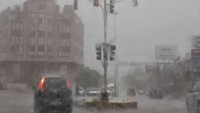 lluvia torrencial en Paraná
