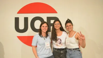 Lucía Varisco junto a Belén Pérez y Luciana Rached