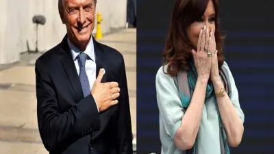 Mauricio Macri y Cristina Kirchner