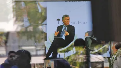 Macri en el Malba
