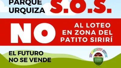 marcha contra loteo Parque Urquiza