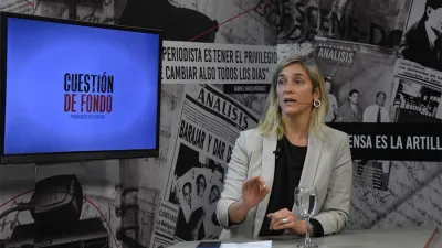 María Eloísa Quinteros destacó que en macro criminalidad “alguien da un marco de seguridad y operatividad para que tres se organicen: público, privado y crimen organizado”.