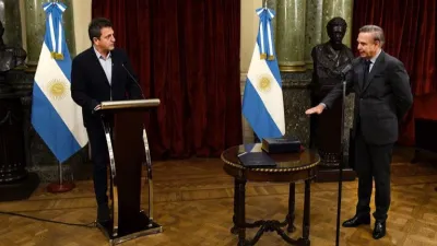 Pichetto juró como miembro de la Auditoría General de la Nación