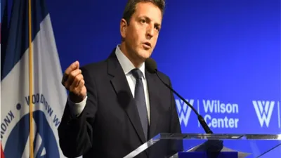 Sergio Massa en Estados Unidos