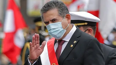 Merino había asumido la Presidencia el 10 de noviembre.