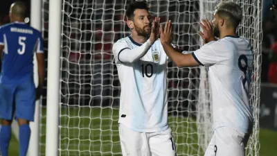Rumbo a la Copa América, Argentina goleó a Nicaragua en San Juan