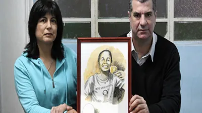 Andrea Lescano y Néstor "Yuyo" García 