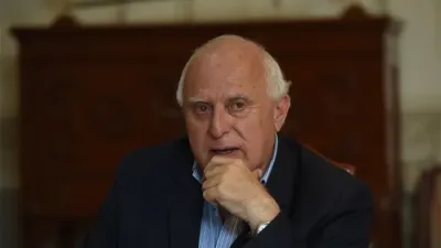Miguel Lifschitz, ex gobernador santafesino y otrora intendente de Rosario.