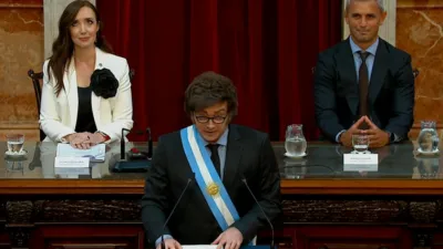Javier Milei encabezó la apertura de sesiones ordinarias