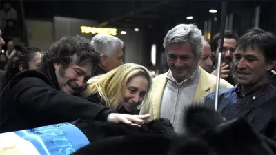 Imagen de archivo de Javier Milei en La Rural.