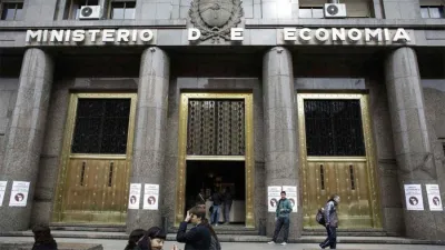 Imagen de archivo del frente del Ministerio de Economía de la Nación.