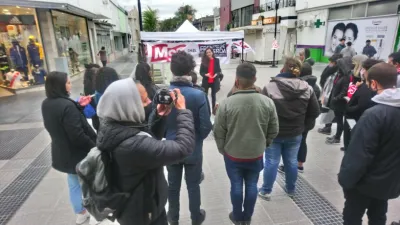 El Frente de Izquierda cerró su campaña en Paraná