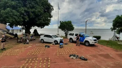 El secuestro de la droga fue el resultado de dos operativos realizados en las provincias de Misiones y Corrientes.