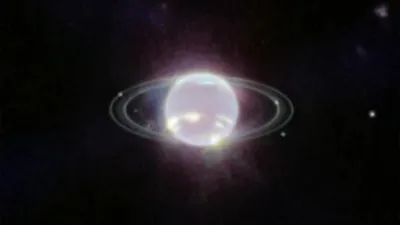 El telescopio James Webb captó la vista más espectacular de Neptuno, sus anillos y lunas