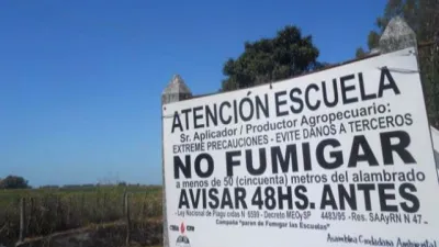 Agmer expresó “preocupación” por el fallo del STJ sobre fumigaciones
