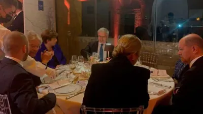 Guzmán cenó con Kristalina Georgieva en Roma, junto a otros ministros de Economía