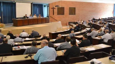 Imagen de archivo de la Conferencia Episcopal Argentina (CEA), que este año se reunirá del 7 al 11 de noviembre en la casa de retiros “El Cenáculo”, de la localidad bonaerense de Pilar.