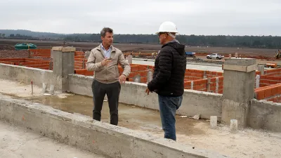 El ministro de Planeamiento Marcelo Richard, confirmó que se terminaron 400 obras durante la gestión y otras 230 se encuentran en ejecución.