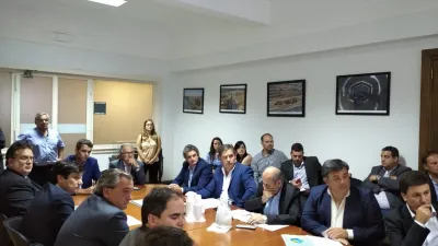 Oliva en el Ministerio de Obras Públicas 