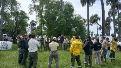 Hoy y mañana habrá medidas de fuerzas en el Parque Nacional El Palmar por la precarización laboral de su personal.