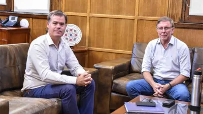 Esteban Martín Piaggio y Juan José Bahillo analizaron el presente y el futuro del peronismo en Gualeguaychú.