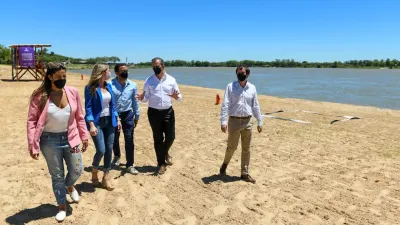 Presentaron oficialmente las playas públicas de Paraná