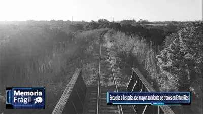 El lunes 24 de marzo de 1975 Entre Ríos vivió el mayor accidente ferroviario de toda su historia. Y Memoria Frágil lo rescató del olvido para aprender de la historia.