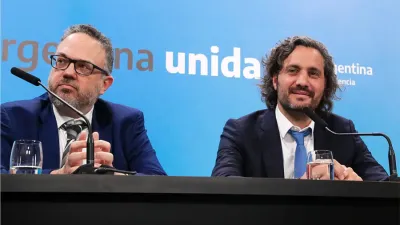 Matías Kulfas y Santiago Cafiero.
