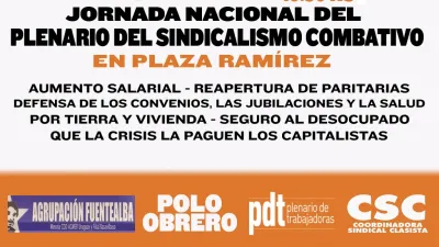 El sindicalismo combativo se movilizará este jueves en Concepción del Uruguay