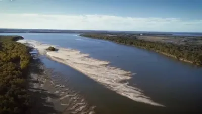 Campaña de la Cámara de Turismo de La Paz para cuidar los ríos ante la bajante histórica
