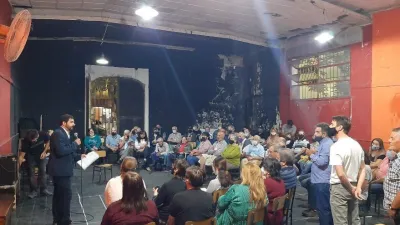 Gustavo Rivas asamblea de músicos