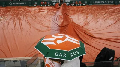 Tenis: por la lluvia, se suspendieron los partidos de los argentinos en Roland Garros