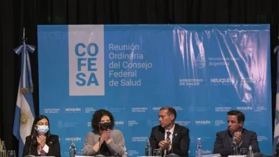 La ministra de Salud, Carla Vizzotti, dio inicio este lunes a una nueva edición presencial del Consejo Federal de Salud (COFESA).