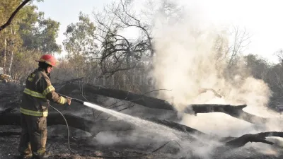 De un año a otro las quemas de pastizales aumentaron más de 120% en Santa Fe