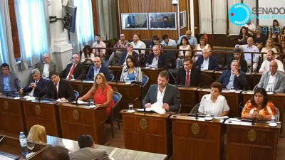 Olano y Dal Molín fueron elegidos vicepresidentes primero y segundo del Senado